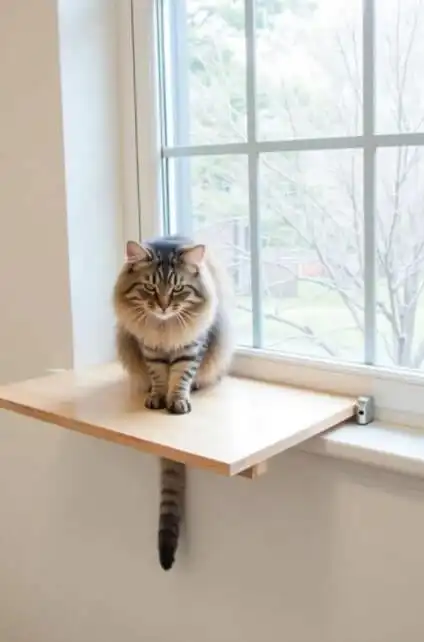 DIY cat window perch ideas