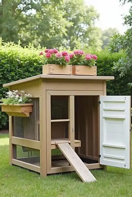 DIY outdoor rabbit hutch ideas