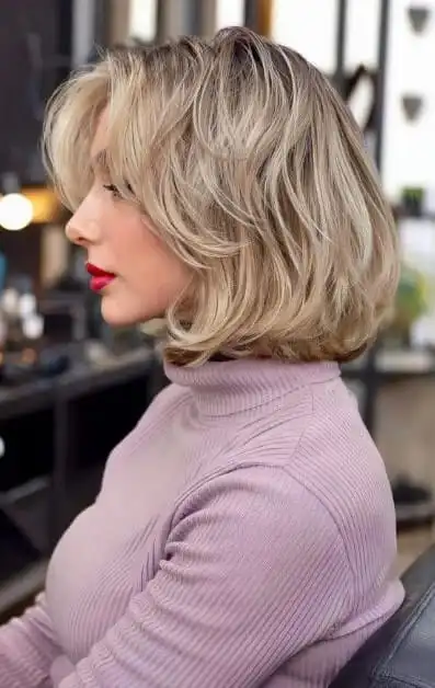 Bouncy bob haircut