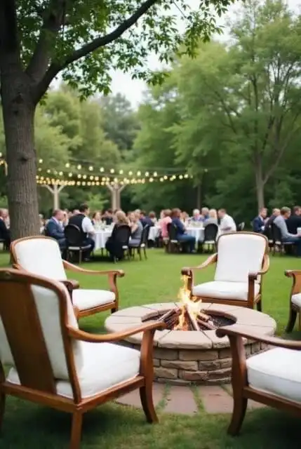 Small backyard wedding reception ideas