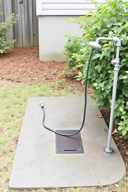 DIY outdoor dog bath station ideas