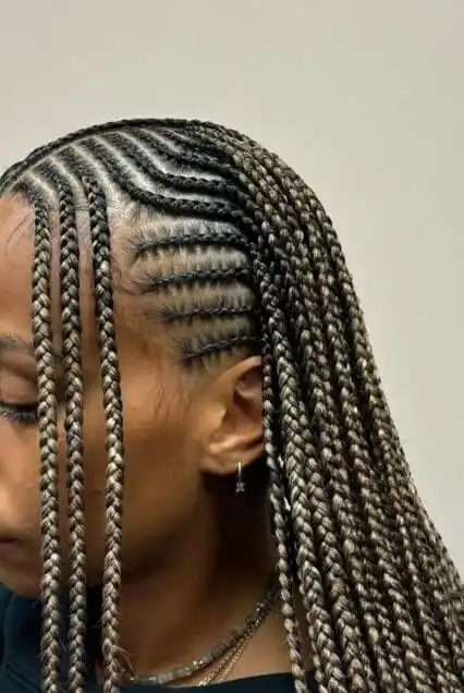 Fulani braids hairstyles 2025 