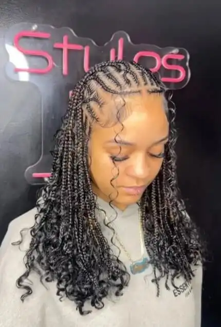 Fulani braids hairstyles 2025 