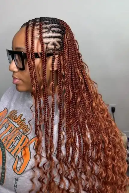 Fulani braids hairstyles 2025 