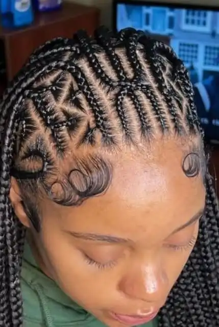 Fulani braids hairstyles 2025 