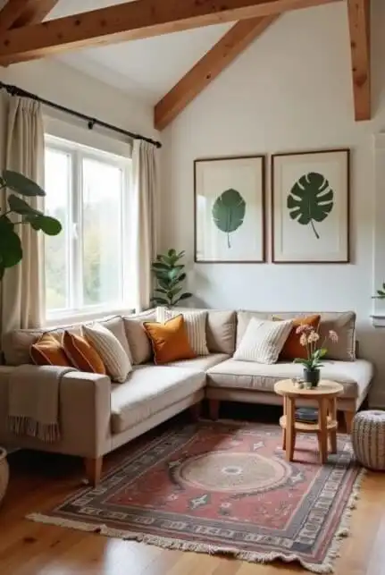 Cozy Boho Living Room Ideas