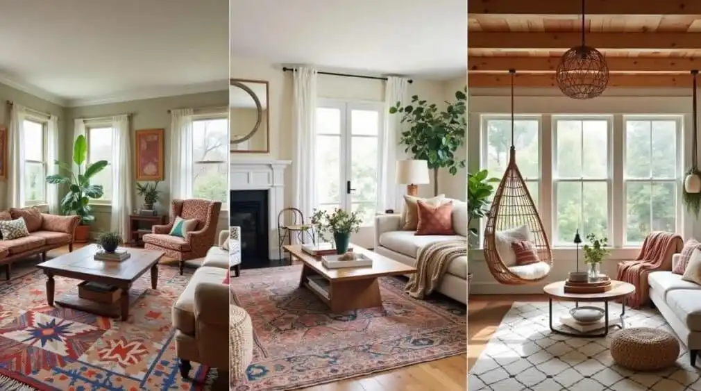 Cozy Boho Living Room Ideas