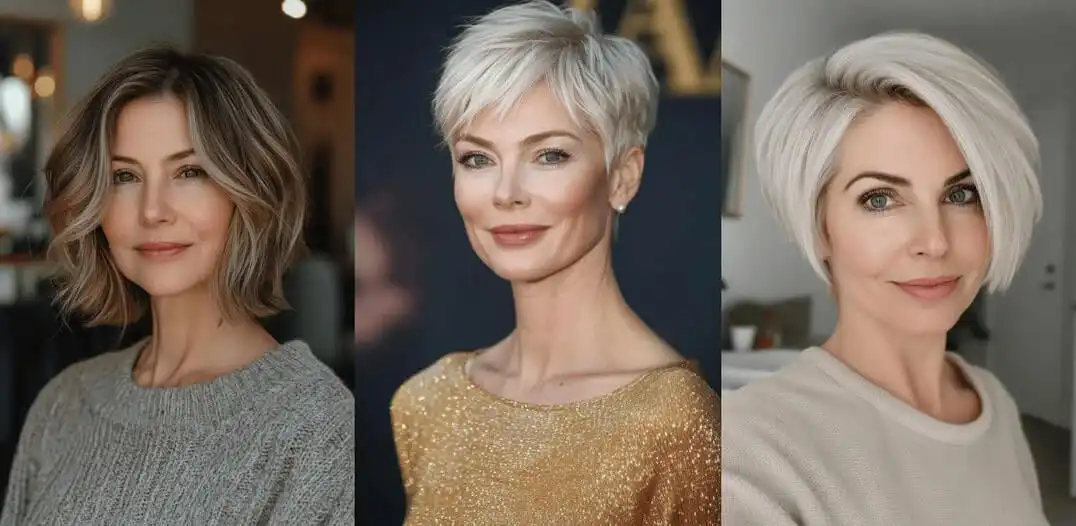 Pixie hairstyles for older women in 2025