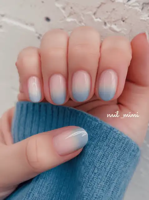 Spring ombre nails