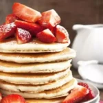 Strawberry pancakes