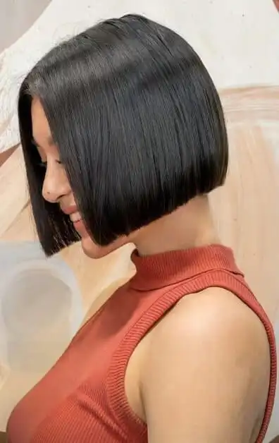 Box bob haircut

